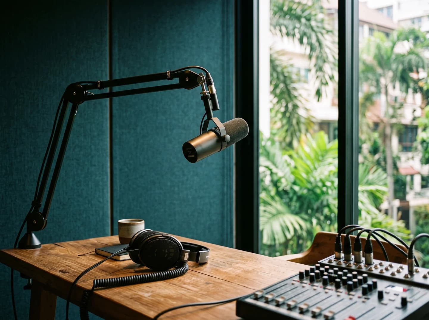 Editorial illustration for Thailand Podcast Creators and Brand Sponsorship